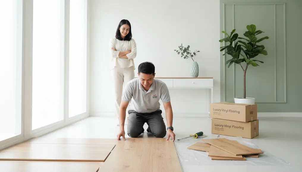 Lokasi Layanan: Jasa Pasang Vinyl Lantai di Jakarta, Depok & Sekitar