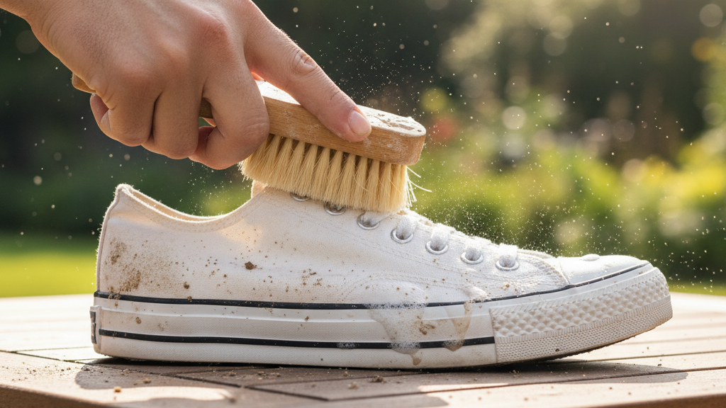 Persiapan Awal Sebelum Melakukan Cuci Sepatu Sepatu Converse