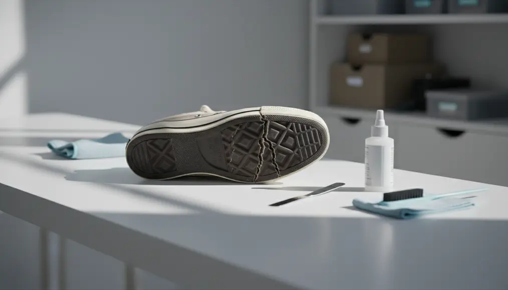 Converse Pro Leather & 70s: Perbaikan Midsole Retak & Resole untuk Longevity