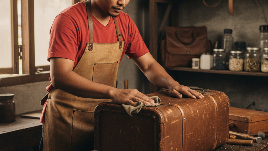 Mengatasi Koper yang Lecet Setelah Tiba: Perawatan Mandiri