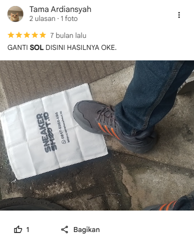 Review Jujur dari Pelanggan Sneakershoot.id