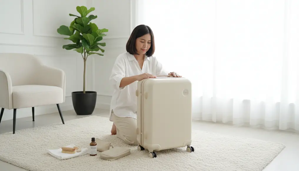 Koper Tampil Seperti Baru di Hari Raya: Tips Reparasi Koper & Deep Cleaning