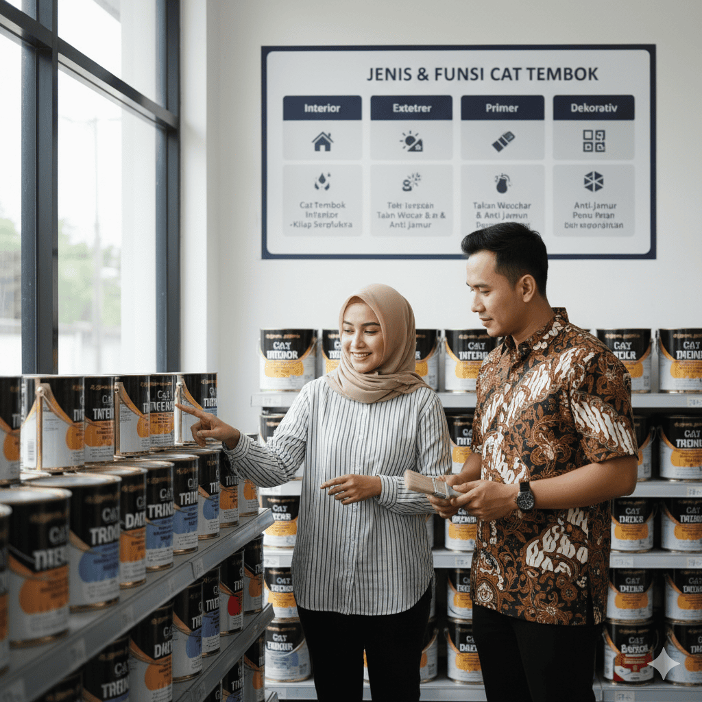 Kenali Jenis Cat Tembok dan Fungsinya