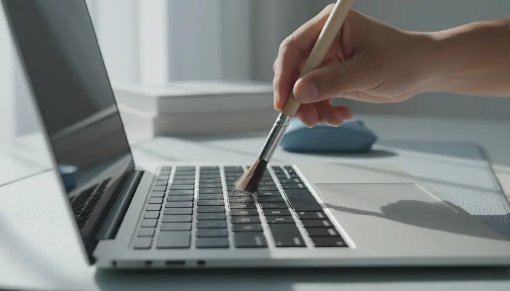 Metode Pembersihan Keyboard Laptop Secara Mendalam (Deep Cleaning): Langkah Demi Langkah