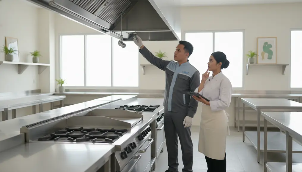 Sistem Fire Protection Dapur Komersial: Jasa Instalasi Kitchen Fire Suppression System