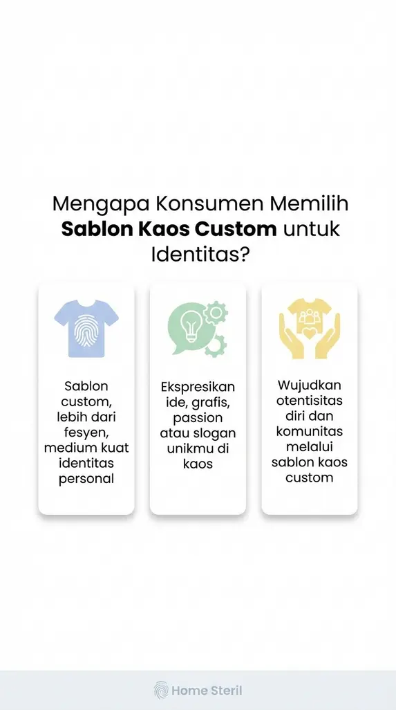 Mengapa Konsumen Memilih Sablon Kaos Custom untuk Identitas?