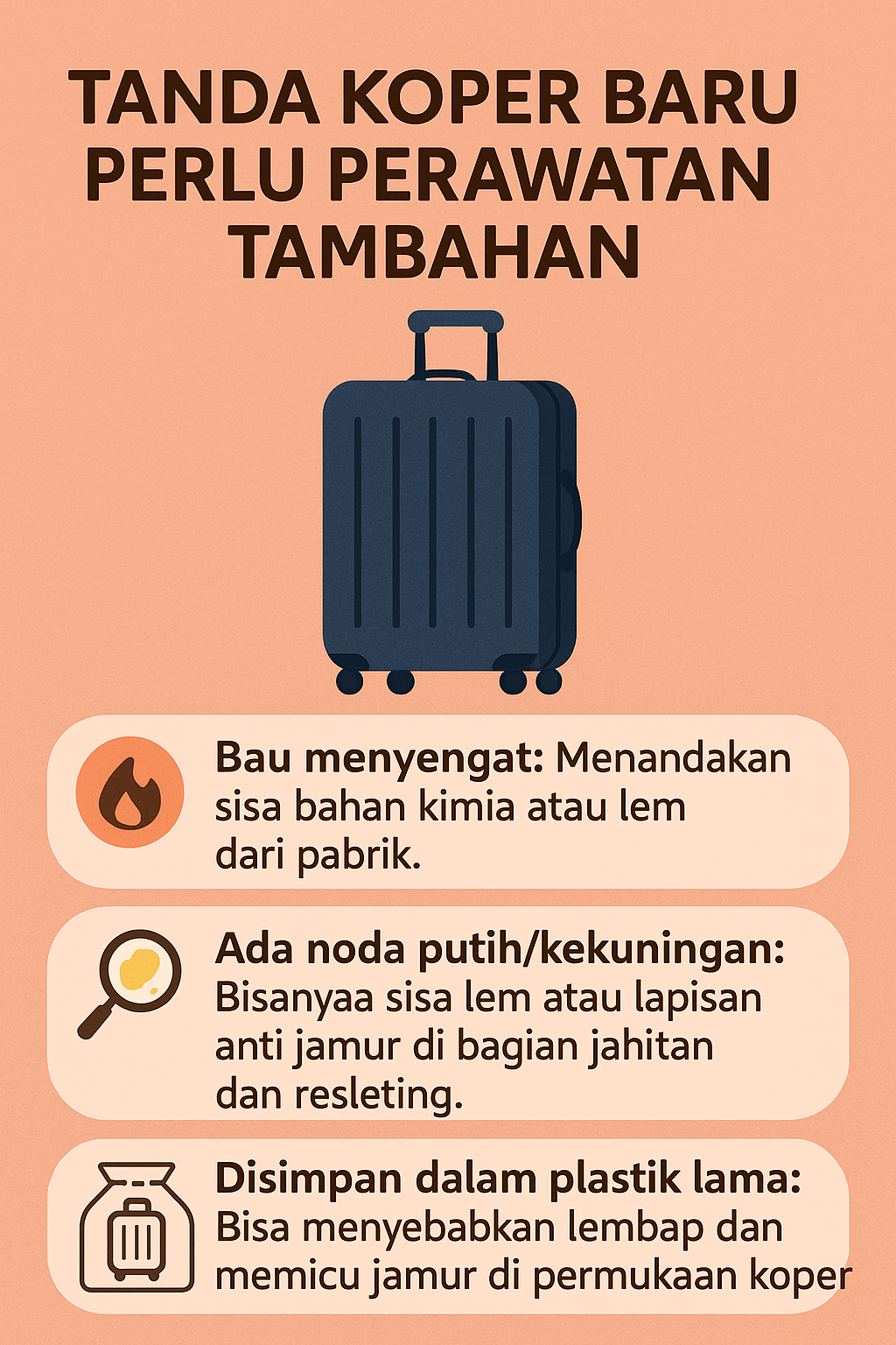 Tanda Koper Baru Perlu Perawatan Tambahan