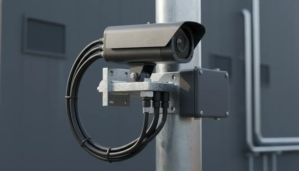 Komponen Penting untuk Instalasi CCTV Industrial Outdoor di Bekasi