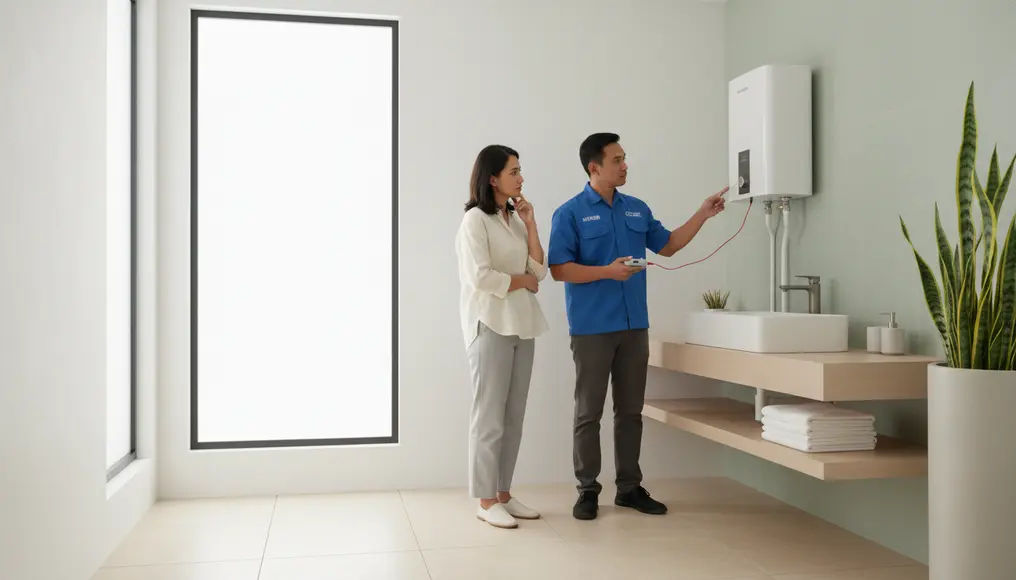 Kesalahan Fatal Saat Memasang Water Heater yang Sering Tidak Disadari