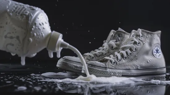 Cara Cepat Membersihkan Sepatu Converse Putih 