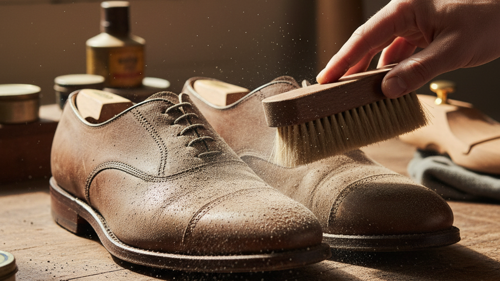 Cara Membersihkan Noda pada Sepatu Kulit yang Membandel