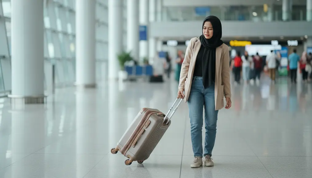 Dampak Handle dan Roda Koper Berkarat pada Perjalananmu
