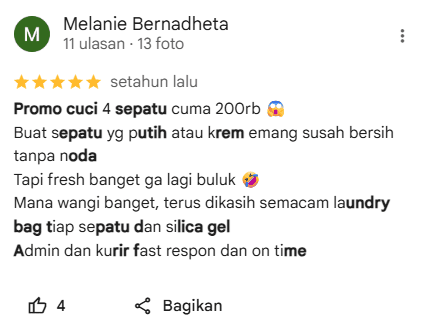 Rating Produk Sneakershoot terkait penggunaan keluarga