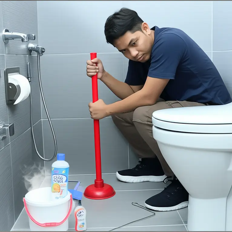 Cara Praktis dan Efektif Mengatasi WC Mampet di Rumah