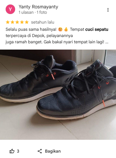 Rating Pelanggan Setia Sneakershoot