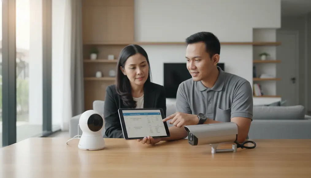 Memilih Solusi Keamanan Terbaik: IP Cam vs. Analog HD untuk Area Bandung