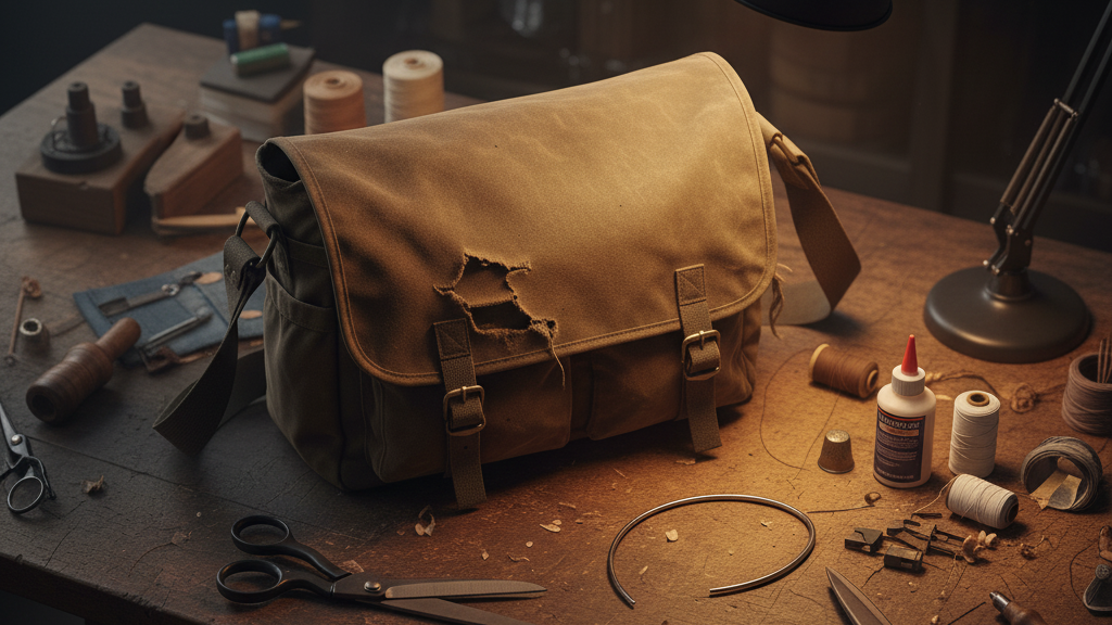 Siapkan Alat dan Bahan untuk Menjahit Tas Robek