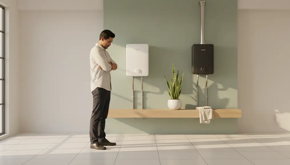 Perbedaan Instalasi Water Heater Gas vs Listrik: Mana Lebih Aman?