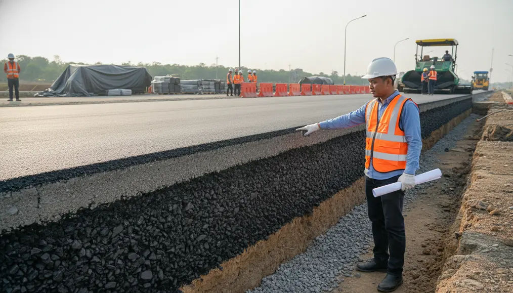 Pengertian dan Pentingnya Lapisan ATB (Asphalt Treated Base) dalam Struktur Jalan