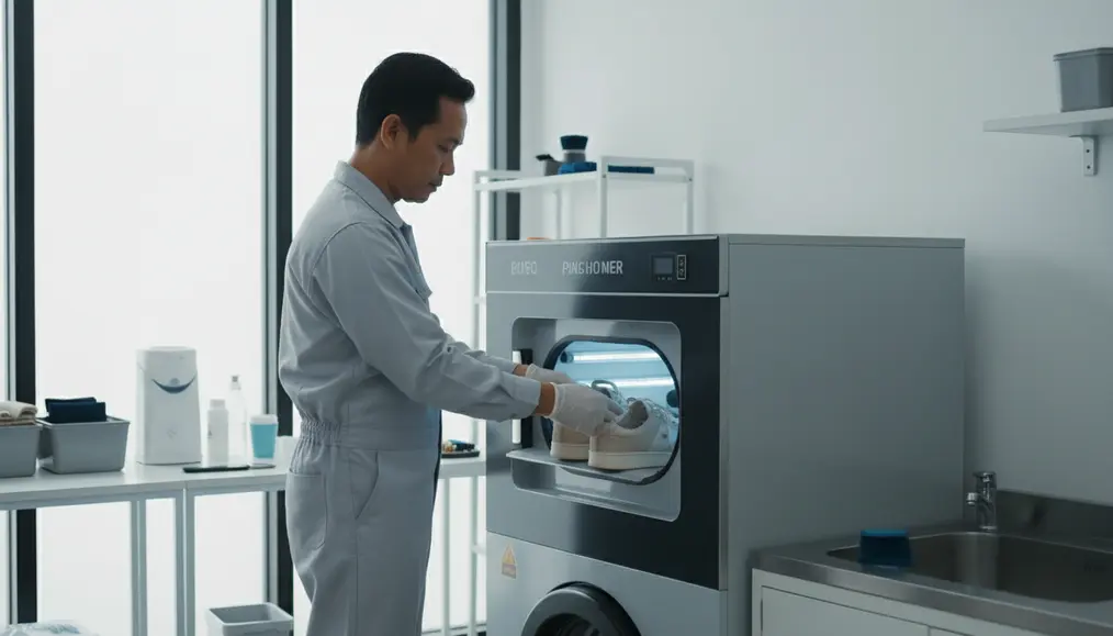 Metode Pengeringan Sepatu yang Aman di Laundry