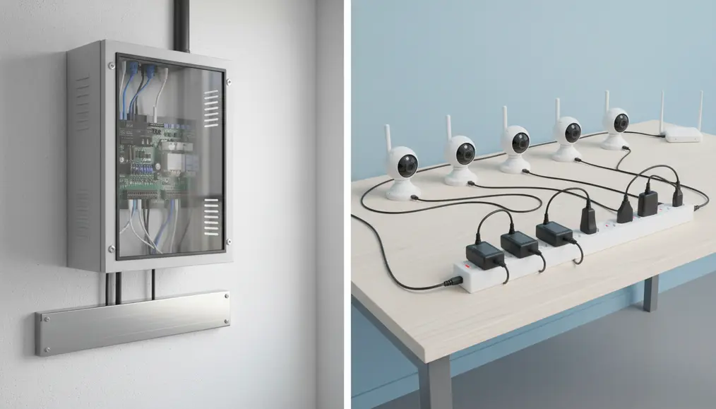 Memahami Jenis Power Supply CCTV: Sentral vs. Adaptor Individu