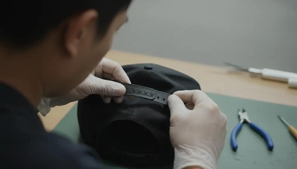 Proses Ganti Strap Topi yang Tepat