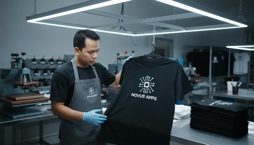 Memilih Vendor Sablon Kaos yang Tepat untuk Startup Tech Kamu