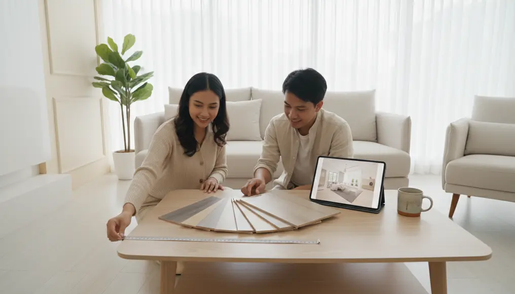 Cara Menghitung Luas Ruangan dan Estimasi Kebutuhan Material Vinyl yang Akurat