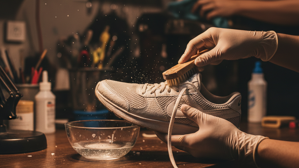 cara mencuci sepatu nike air max