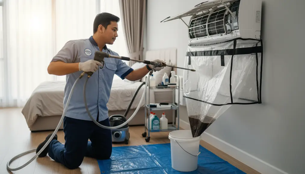 Begini Cara Cuci AC Tanpa Bongkar Unit: Panduan Langkah Demi Langkah