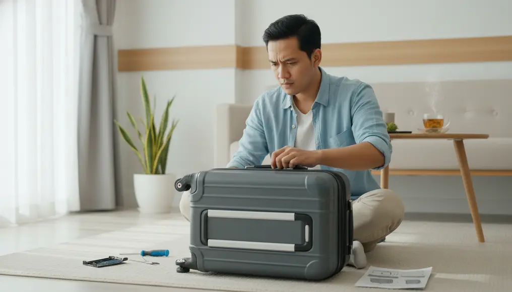 Service Koper Lojel & American Tourister: Masalah Handle & Kunci