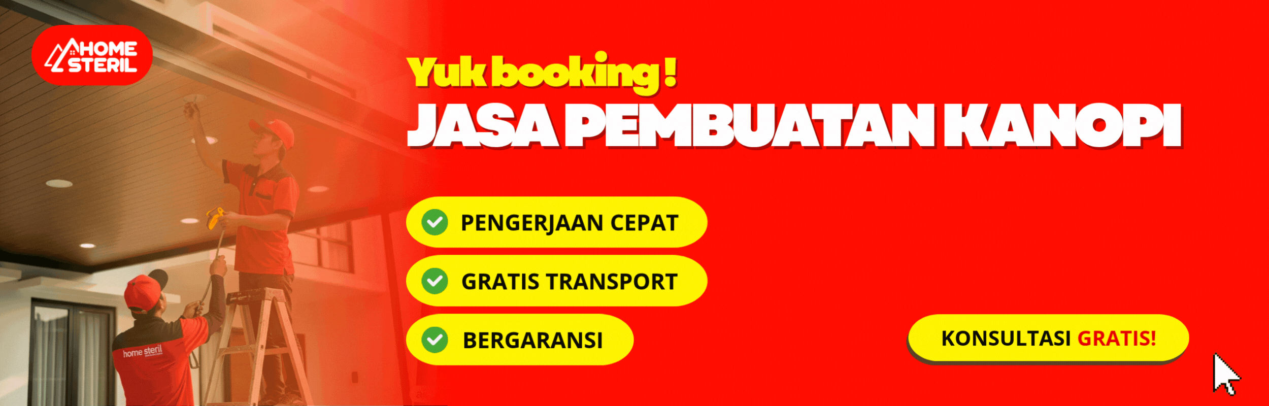 Jasa pembuatan kanopi di home-steril.com