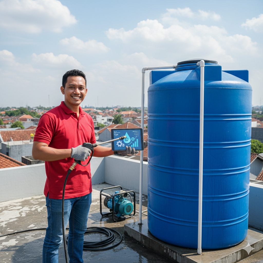 Estimasi Biaya Jasa Kuras Toren?