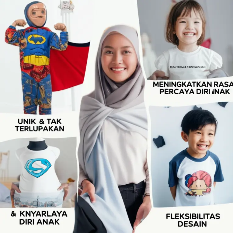 Jasa Bikin Baju Satuan Custom Pesta Anak: Desain Ceria, Cepat, Kualitas Terbaik di Jakarta!
