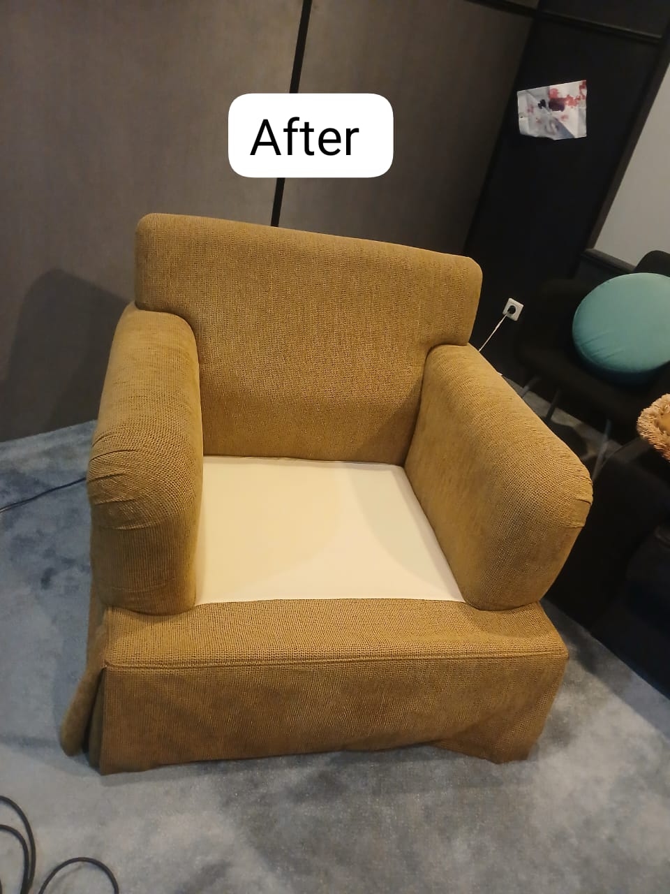 AFTER JASA CUCI SOFA DI HOME STERIL