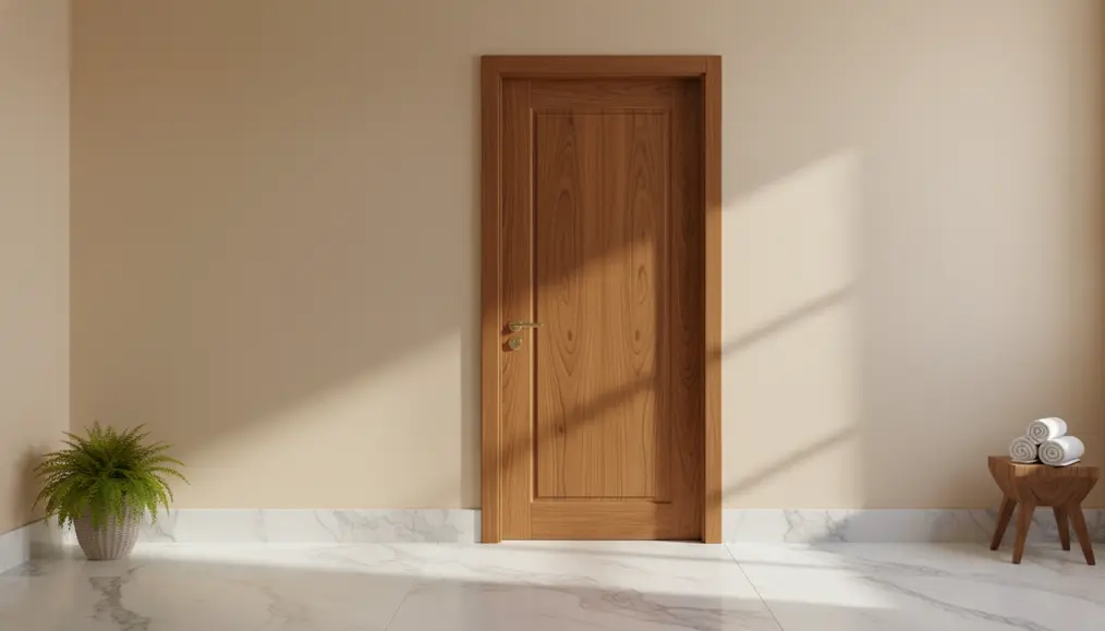 Kayu Khusus untuk Pintu Kamar Mandi: Pilihan Berani dengan Perawatan Ekstra