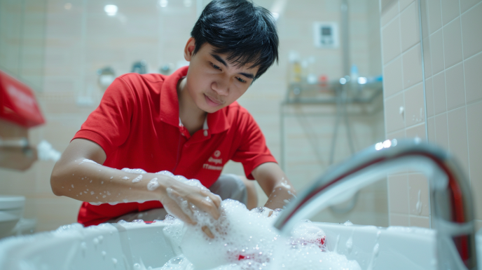 Promo Deep Cleaning Kebersihan Dapur dan Deep Cleaning Toilet di Bekasi