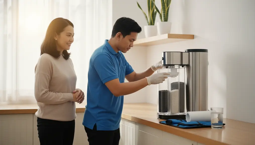 Layanan Ganti Media Filter Air Seluruh Jabodetabek (Karbon Aktif, Zeolit, Manganese Sand)