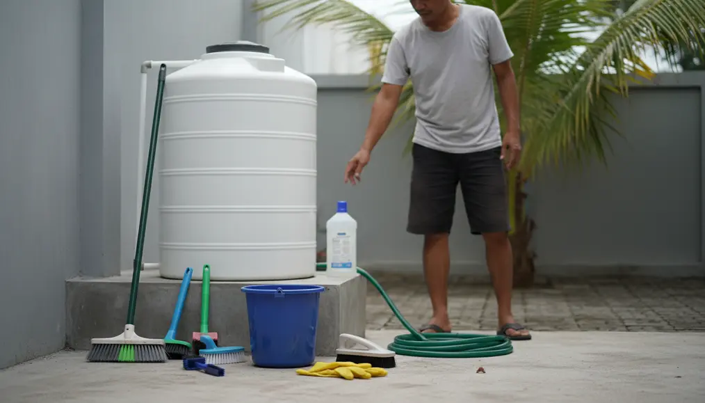 Langkah Praktis Cuci Tandon Sendiri: Apa yang Perlu Kamu Siapkan?