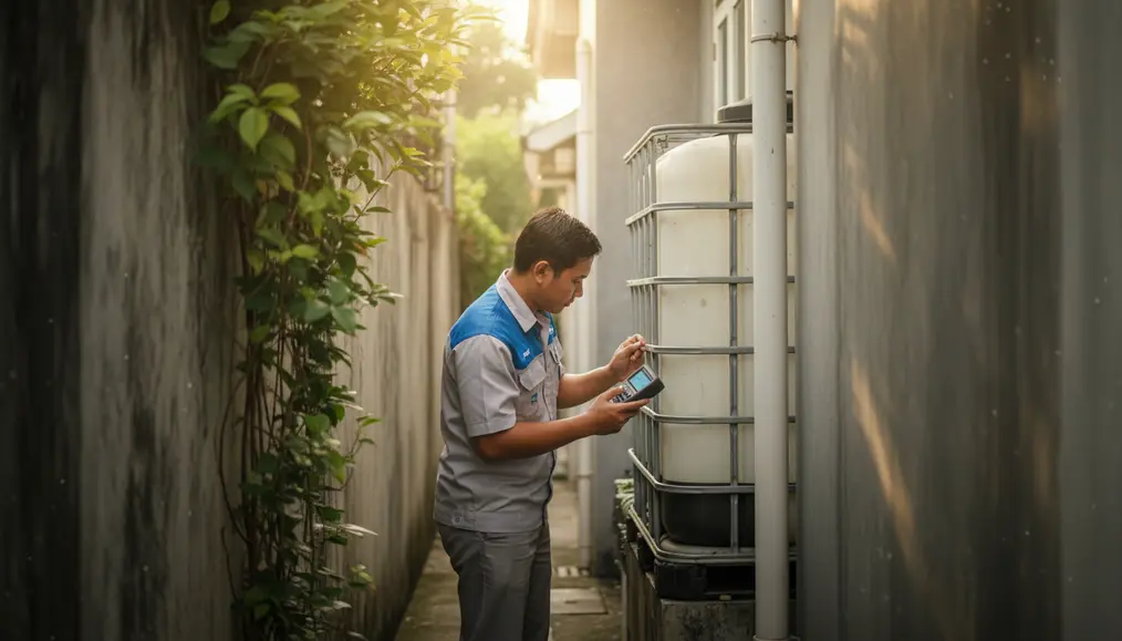 Menentukan Lokasi Pemasangan Filter Air di Area Sempit