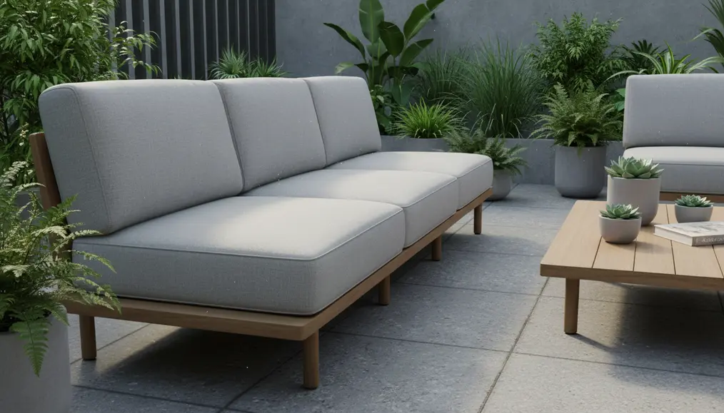 Mengapa Sofa Outdoor Berbahan Sunbrella Membutuhkan Perawatan Khusus?