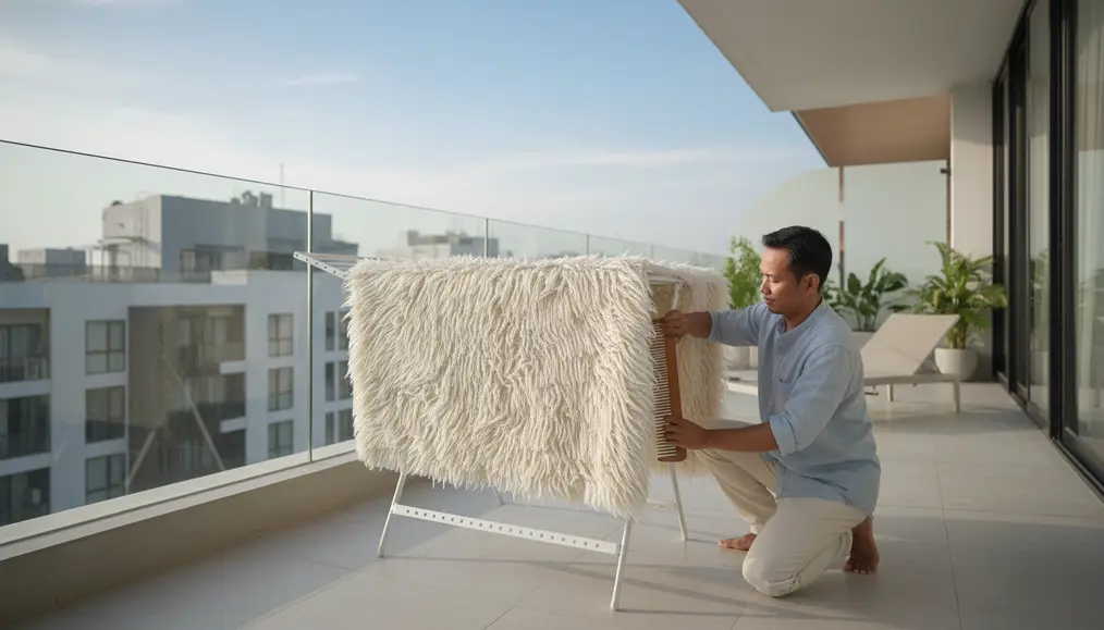 Tips Penting Saat Mengeringkan Karpet Bulu