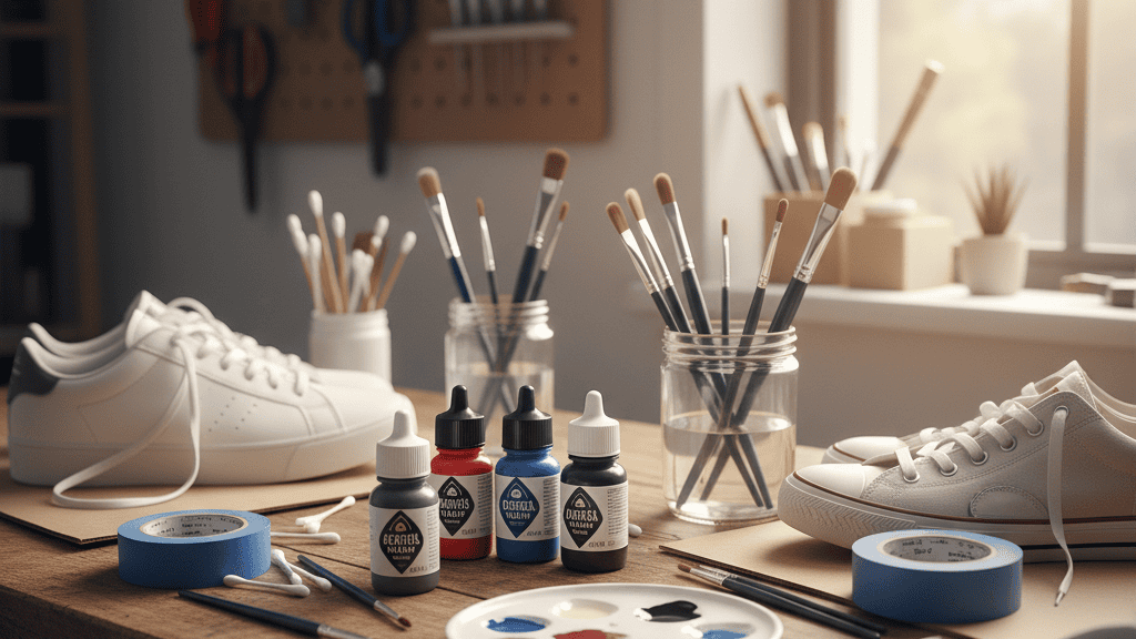 Persiapan Sebelum Repaint Sepatu Mesh