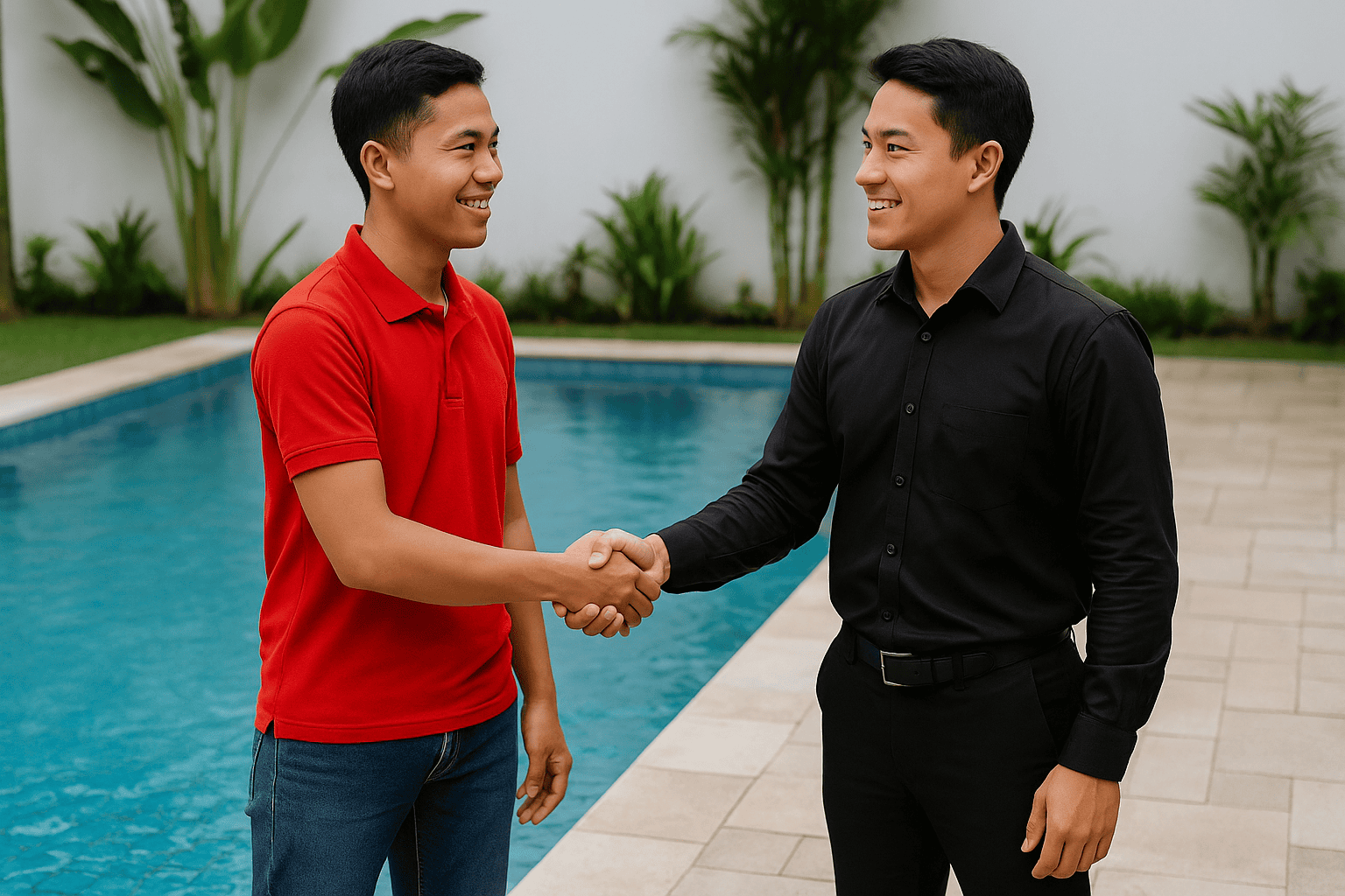 Proses Jasa Perbaikan Kolam Renang Jakarta oleh Tim Home Steril