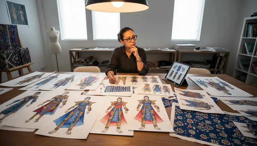 Desain Tematik & Sablon Artistik untuk Karakter Panggung