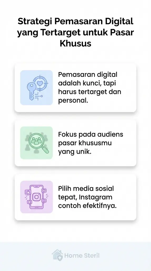 Strategi Pemasaran Digital yang Tertarget untuk Pasar Khusus