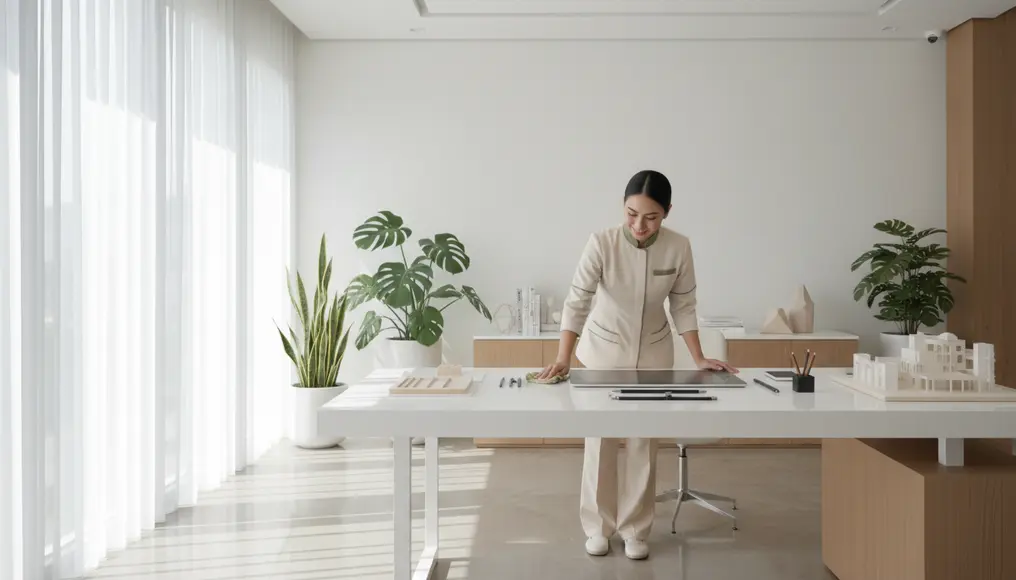 Jasa Cleaning Service Khusus untuk Kantor Desain/Arsitek: Kebersihan Area Kreatif