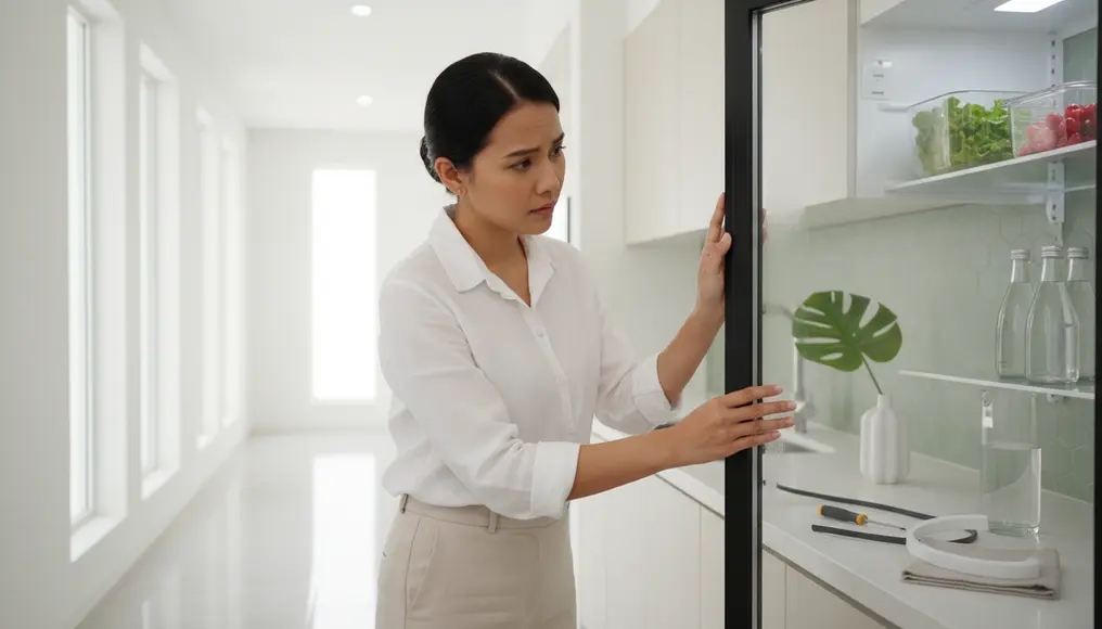 Ganti Karet Pintu Chiller Showcase (Gasket) Custom: Atasi Pintu Tidak Rapat
