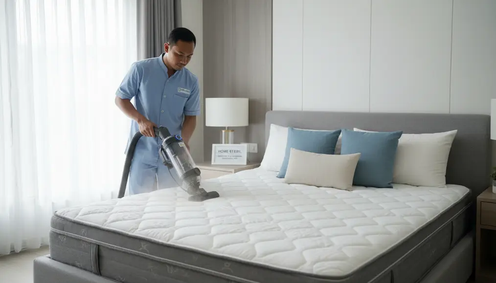 Mengapa kamu harus memilih jasa Dry Vacuum tungau di Home Steril?