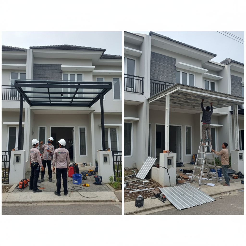 Pilih Jasa Pemasangan Kanopi yang Berpengalaman